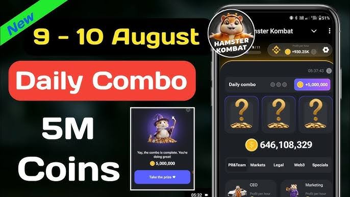Post hamster Kombat dailycombo 11, August images 9 hamster Kombat dailycombo 11, August