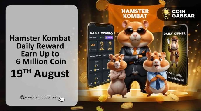 Post Hamster Kombat daily combo today 19 August 2024 Hamster Kombat daily combo today 19 August 2024